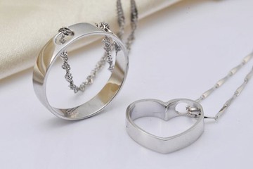 現貨+預購 925純銀項鍊+墜子-母親節情人節禮物生日禮物女飾品2款6a54【獨家進口】【米蘭精品】