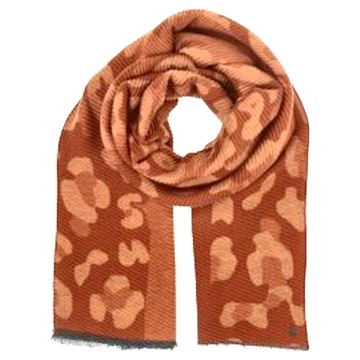 KOCOTREE 石墨烯點點圍巾 咖色 兒童保暖親膚圍脖 時尚百搭  72.5 x 10cm