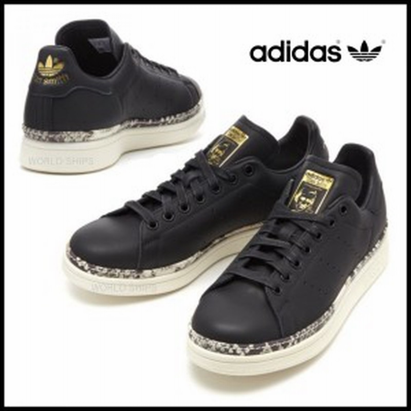 アディダス スタンスミス レディース アディダス スニーカー メンズ Adidas Originals Stan Smith ブラック おしゃれなパイソンライン 海 通販 Lineポイント最大1 0 Get Lineショッピング