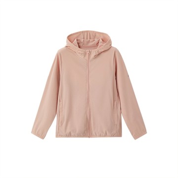 GIORDANO 童裝涼感防曬抗UV連帽外套 - 49 玫瑰褐粉