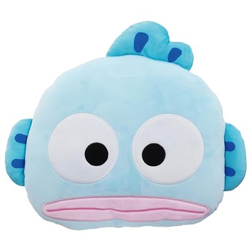 KHTOY 人魚漢頓頭型抱枕  12吋  藍色