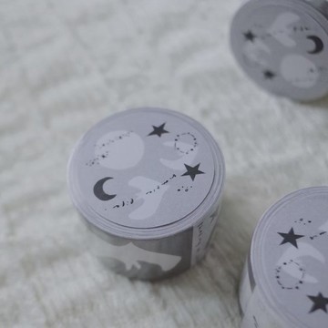 Simple Life 便利貼紙膠帶 | 可撕虛線 | 捲型貼紙