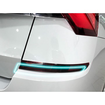 小馬汽車工坊_SKODA KAMIQ  後反光片/後霧燈燻黑燈膜