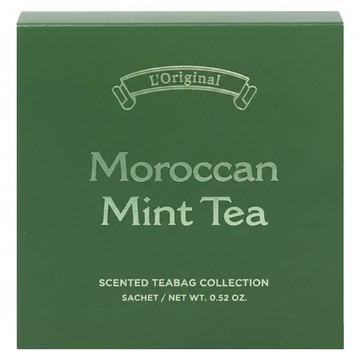 L'Original London 英式下午茶系列香包 摩洛哥薄荷茶 含香包/支架/絲帶  1盒  0.52oz