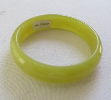 天然岫玉手鐲# 59.5mm