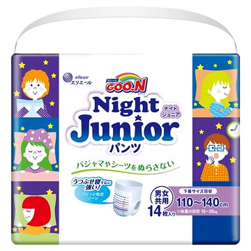 GOO.N 大王 YA安褲/尿布 15~35kg  Junior  14片