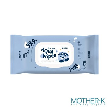 韓國MOTHER-K AQUA 真純水濕紙巾60抽