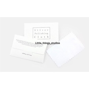 拭銀布 飾品 擦銀布 金屬 禮品包裝 清潔 去氧化 亮光布 白色 保養 拋光 去污 擦拭布 配件 送禮 純銀