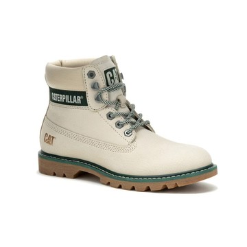 CAT COLORADO 2.0 經典復刻工裝靴 女鞋-米白