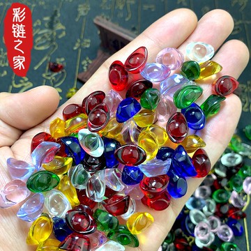水晶件大小金元七彩琉璃水晶招公佛教用品供佛曼扎藏