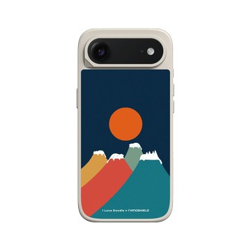 iPhone Air SolidX 貝殼灰 - ilovedoodle (Lim Heng Swee) - Cat Landscape - Colorful Mountains 貓咪五彩山