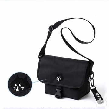 日本雜志驚訝貓郵差包潮貓咪港風斜挎包女森系小包2020新款單肩包