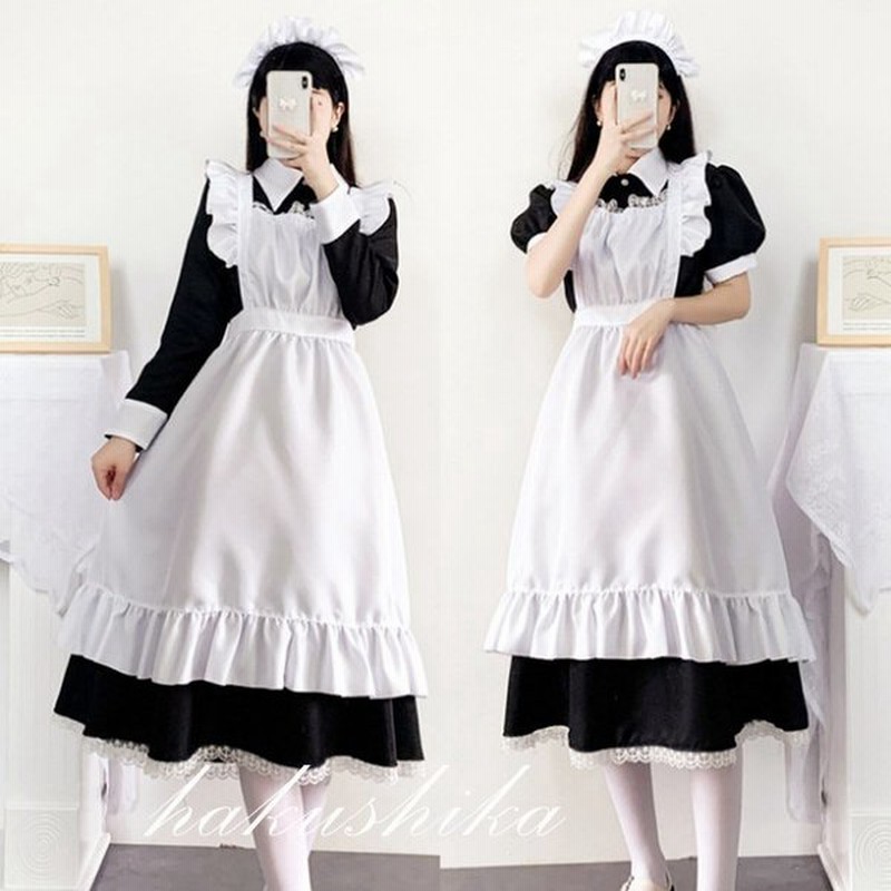 メイド服 メイドカフェ コスプレ ハロウィン メイド 衣装 メイドさん レディース ハロウィーン ドレス ワンピース メイド服 仮装 デビル 魔女 ハロウィン 可愛い 通販 Lineポイント最大get Lineショッピング