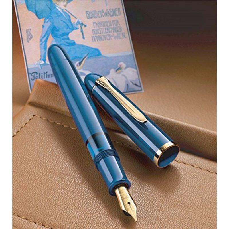 1200限定品ペリカン PELIKAN 万年筆 特別生産 クラシック M120 アイコニックブルーGT Classic M120 Iconi