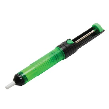 ProsKit 台灣雙環氣密吸錫器DP-366J(可替換式吸頭;雙氣密環+內部彈簧後拉式;內部彈簧採用後拉式;全長210mm)