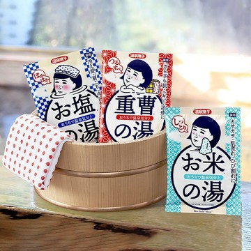 【日系報馬仔】日本 石澤研究所 溫泉撫子 小蘇打 日本米 鹽溫暖 泡湯包 50g 入浴粉 入浴劑 泡澡 DS005814