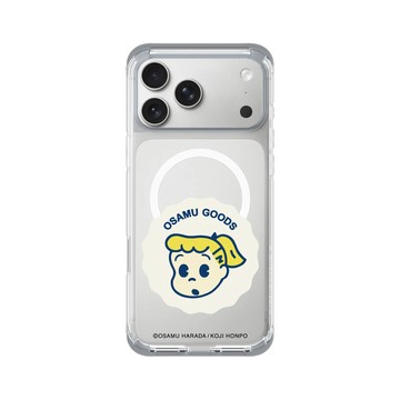 iPhone 17 Pro Max ClearX (MagSafe 兼容) 霜透灰 - OSAMU GOODS - 經典復古系列-Jill