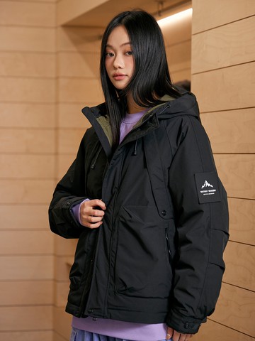 休閒百搭連帽工裝外套