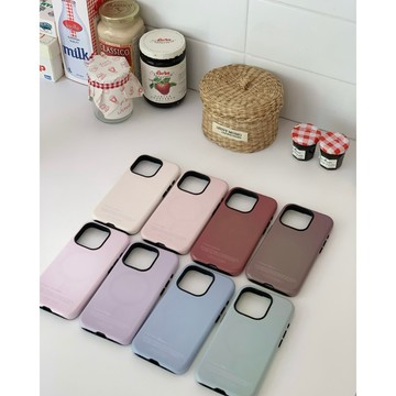 【O'CLOCK STUDIO】鬆弛感生活語錄iPhone 磁吸全包防摔韓國殼｜iPhone 手機殼