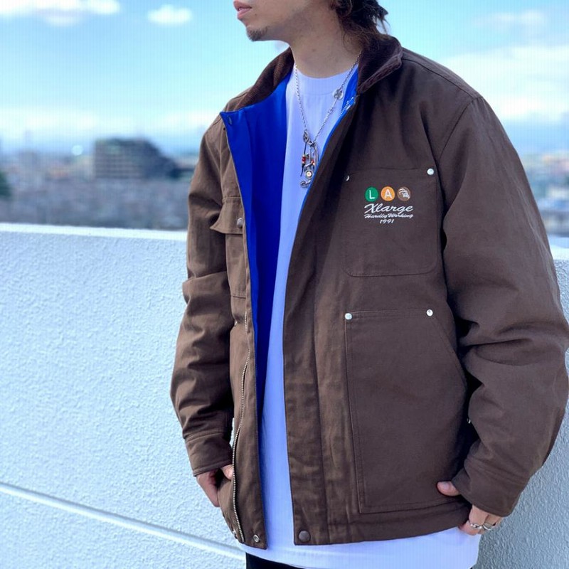 XLARGE エクストララージ WORK JACKETエクストララージ - ブルゾン