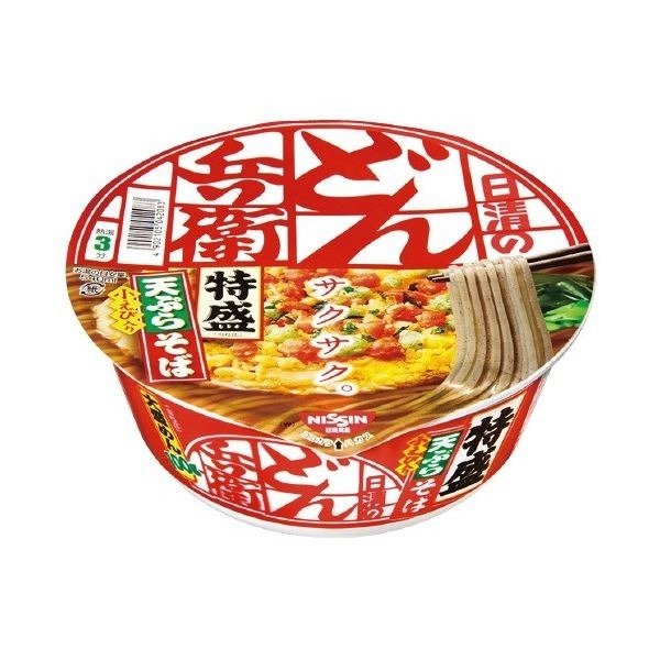 (まとめ）日清食品 どん兵衛特盛 天ぷらそば 12食入〔×2セット〕〔代引不可〕送料込み