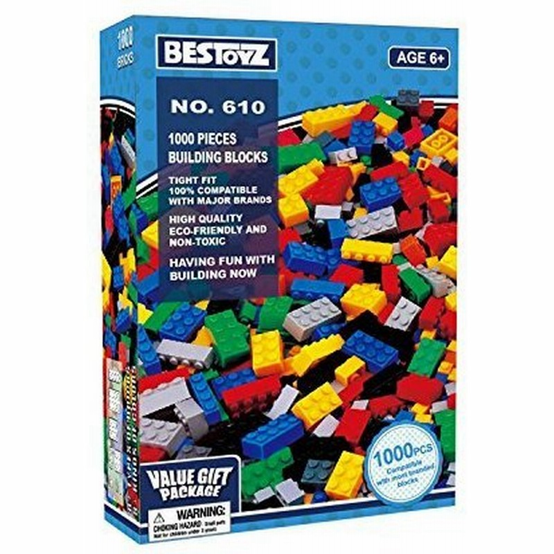 Bestoyz 1000粒積み木セット 6種類形状基礎粒子 子供組み立ておもちゃ 他のブランドと互換性あり 通販 Lineポイント最大0 5 Get Lineショッピング