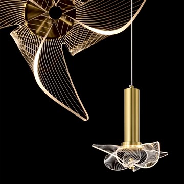 9W三色變光單吊燈 A45-60-1321