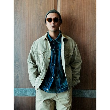 MADNESS HARD AGING M503 TRUCKER (TWO-TONE) 余文樂同款