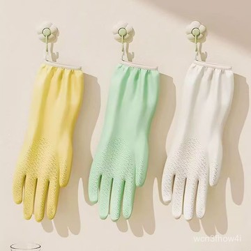 ✨臺灣有貨✨免運✨手套洗碗家務廚房耐用加厚防滑清潔洗衣服洗衣家用橡膠束口防水 EIKT
