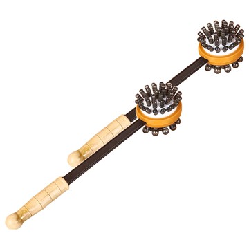 不求人按摩槌 氣囊錘 41x9公分 橙色 全身可用  2支