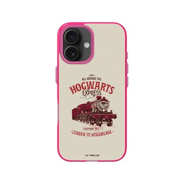 iPhone 16 Clear 粉漾桃 - 哈利波特 Harry Potter - 霍格華茲特快列車