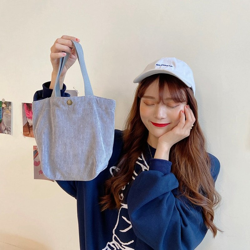 Miniministore コーデュロイ ミニトートバッグ レディース 小さめ サブバッグ コンパクト お弁当バッグ 手提げ おしゃれバッグ ホワイト フリー レディース 通販 Lineポイント最大10 0 Get Lineショッピング