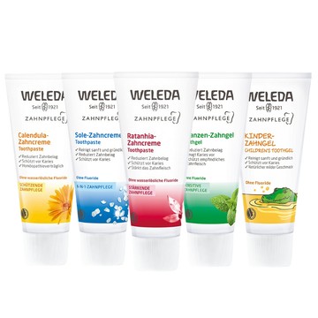 德國原廠版 Weleda  牙膏 海鹽 金盞花 草本潔牙凝膠 灌木 兒童 75ml 附發票現貨 ｜滿額領券最高現折$200⚡保養 美妝 品牌香氛 【心心哈德】