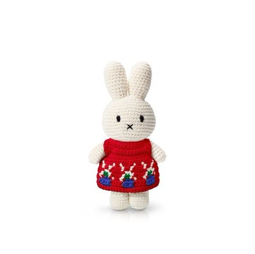 荷蘭 Just Dutch | Miffy 米飛兔 編織娃娃 荷蘭風車洋裝