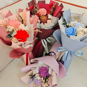小束30公分索拉乾燥花束