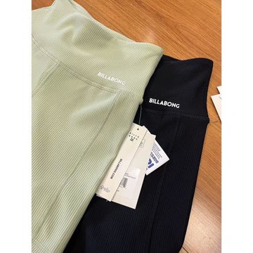 Billabo高腰收腹提臀瑜伽短褲女速干健身運動褲緊致彈力透氣