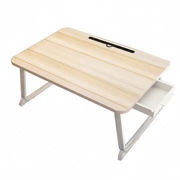 費歐家 折疊電腦桌 抽屜款  70 x 48 x 32cm  高雅木