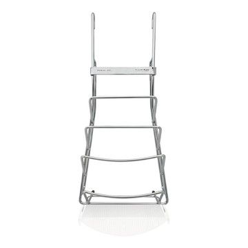 DAY&DAY 日日家居 鍋蓋砧板架 附集水盒  銀色  1個