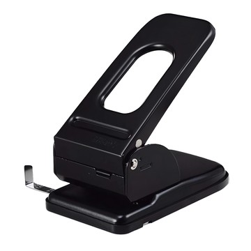 KW-triO 堡勝企業 打孔機 附導尺 底墊帶垃圾收集裝置  黑色  1個