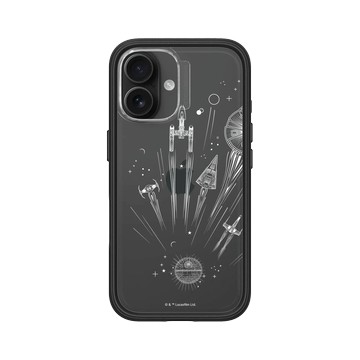 iPhone 16 Mod NX 黑 - 迪士尼-星際大戰 Star Wars - POP全載具1-白