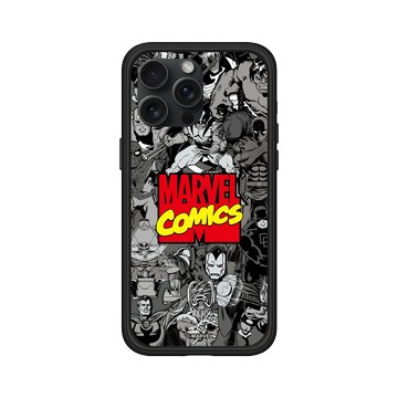 iPhone 15 Pro Max Mod NX 黑 - 迪士尼-漫威 Marvel - 漫威英雄-漫畫標誌