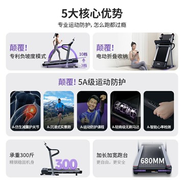 RIDO力動T2馬拉松跑步機家用爬坡走步減震折疊小型健身房室內減肥