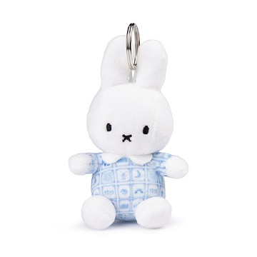 荷蘭 Bon Ton Toys | Miffy 米飛 鑰匙圈 荷蘭風情 台夫特藍 10cm