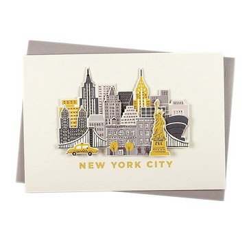 紐約市【Hallmark-Signature經典手工卡系列 平常卡】