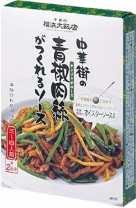 横浜大飯店 中華街の青椒肉絲がつくれるソース 120g