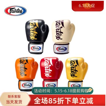 泰國fairtex BGV19加厚新款 泰拳訓練拳擊 散打泰拳成人拳套 手套