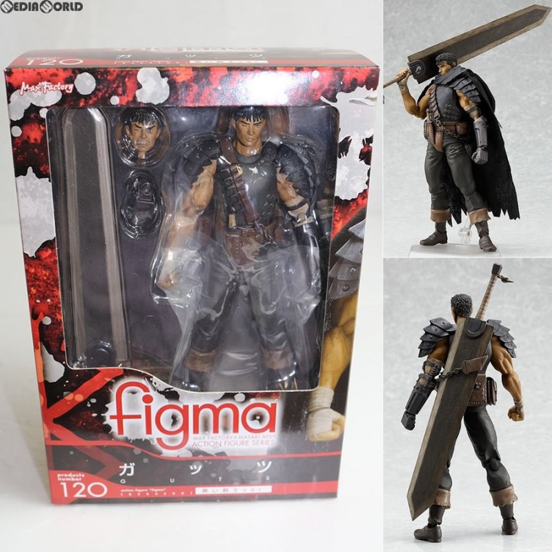 中古即納』{FIG}figma(フィグマ) ガッツ 黒い剣士ver. ベルセルク