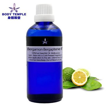 Body Temple 佛手柑(Bergamot Bergaptene-free)芳療精油100ml