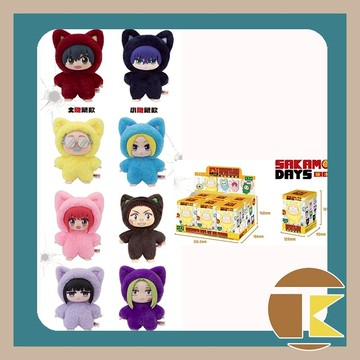 【12月預購】阪本日常-貓貓樂園派對毛絨 玩具 公仔 盒玩 盲盒 一中盒6入｜愛蛋客
