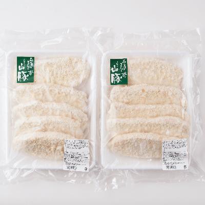 ふるさと納税 川南町 山豚ロースとんかつ1.2kg